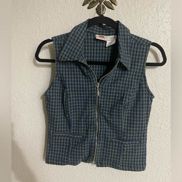 90’s Faded Glory Vintage Zip Vest - Picture 1 of 5